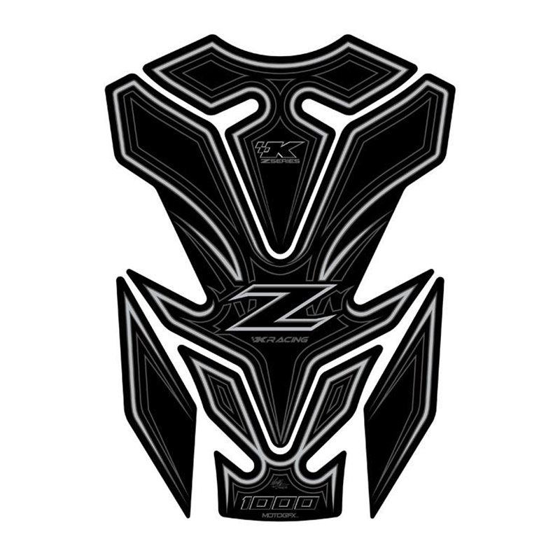 PROTECTOR DEPOSITO 5PCS NEGRO KAWASAKI Z1000SX PROTECTOR DEPOSITO 5PCS NEGRO KAWASAKI Z1000SX